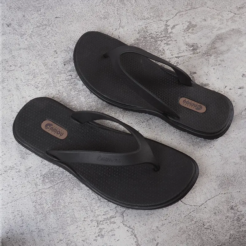 Sandal Jepit Flip Flop Pria Anti Slip Full Karet Rubber Scott Shadow 3