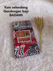 kain selendang kain gendongan bayi badawi