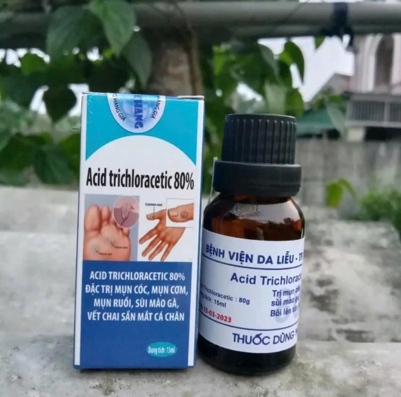 Lọ chấm mụn cóc mụn cơm mụn ruồi sùi mào gà vết chai sần mắt cá chân 15ml của Viện Da Liễu HCM