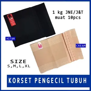 KORSET GOLDEN NICK & YUTIND - Stagen Pengecil Perut - Korset Perekat - Korset Pengait - Stagen Bertulang - GUDANG DALEMAN Wanita