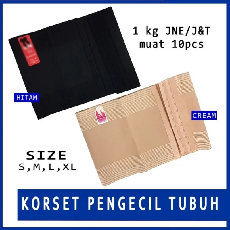 KORSET GOLDEN NICK & YUTIND - Stagen Pengecil Perut - Korset Perekat - Korset Pengait - Stagen Bertulang - GUDANG DALEMAN