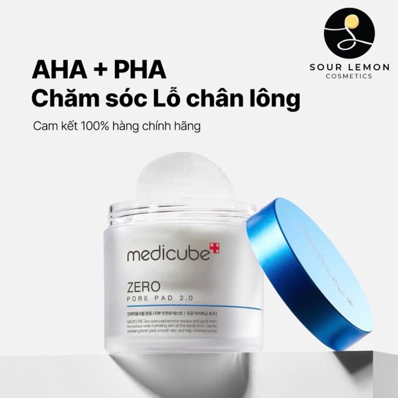 Toner pad Se Khít Lỗ Chân Lông Medicube ZERO PORE PAD 2.0 - 100ml / 70 miếng Skincare bha