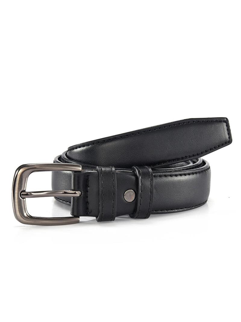 Product Introduction of Women's Solid Color PU Buckle Belt, Fashion Belt for Party, Daily Clothing Decor, Trendy All-match & Exquisite Belt for Birthday Gift 5