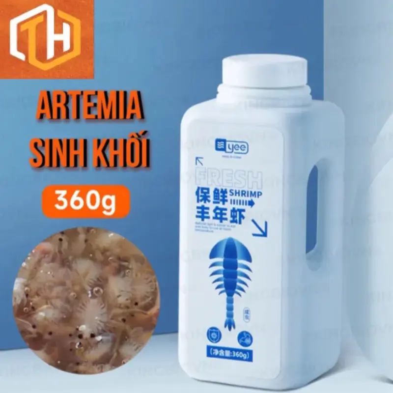 Artemia - sinh khối - thanh trùng chất lượng dinh dưỡng cao cho ăn trực tiếp,phù hợp cho cá trưởng thành và phát triển 3
