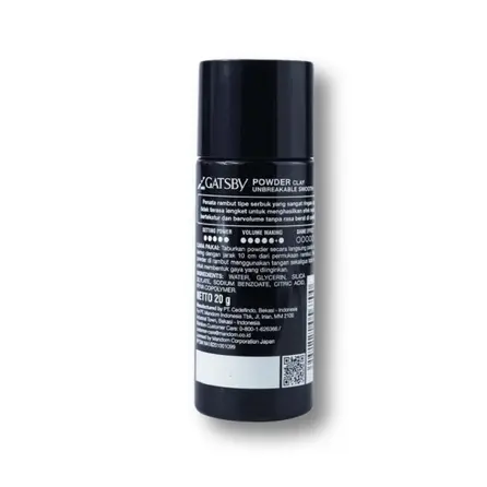 (Jakarta) Gatsby Powder Clay 20 gr Powder 3