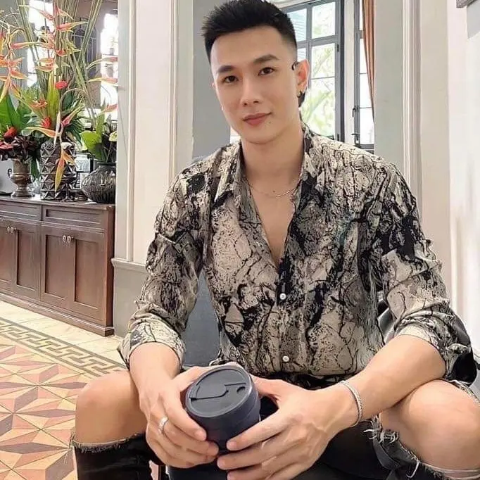 Áo Sơ Mi Nam Dài Tay Thiết Kế Họa Tiết Vân Đá Cao Cấp