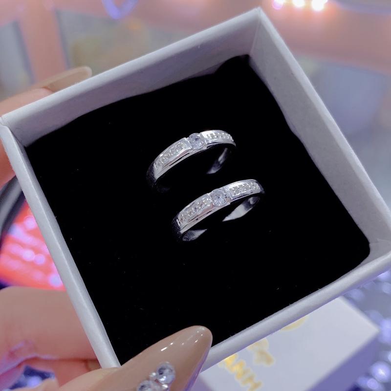 NhẪn Đôi Định Tình bạc ta siêu hot _ BẠC ĐẸP HẢI HẠNH HHJ