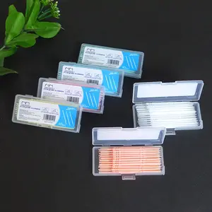 Interdental Brush Dental Picks & Brush Tusuk Gigi Plastik Sikat Sela Box Mulut