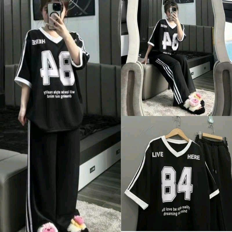 Tổng Hợp Bộ Quần Ống Rộng +Mix Áo Phông Số 84 Unisex Form Thụng Chất liệu Cotton và Da Cá Siêu Đẹp 4