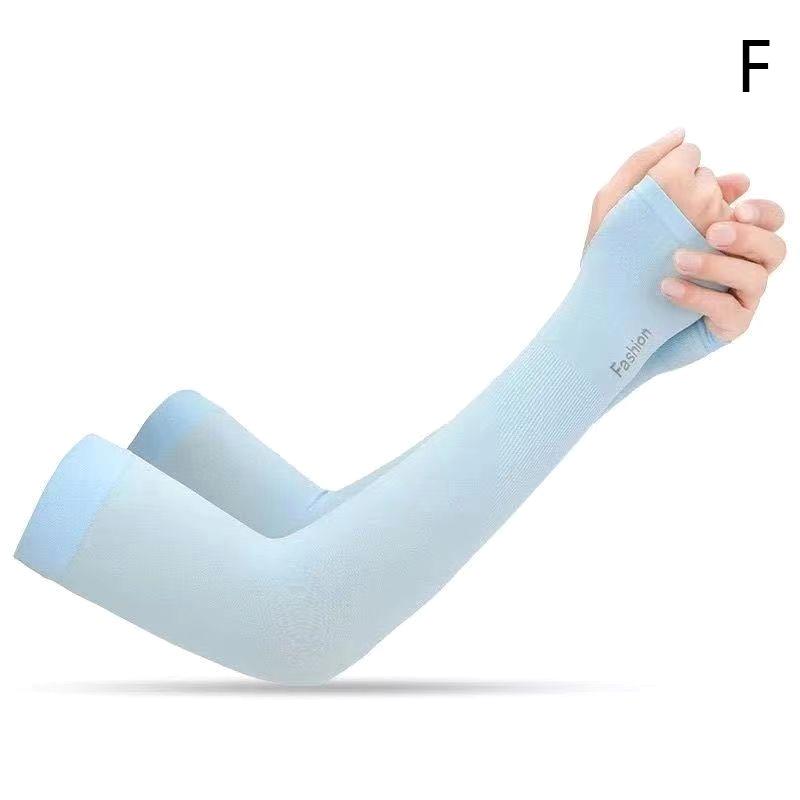 Product Introduction of Cool Arm Sleeve Cover for Men Women Sun Protection Ice Sleeve Sunscreen Arm Guard for Basketball Running Cycling Bodybuilding 36
