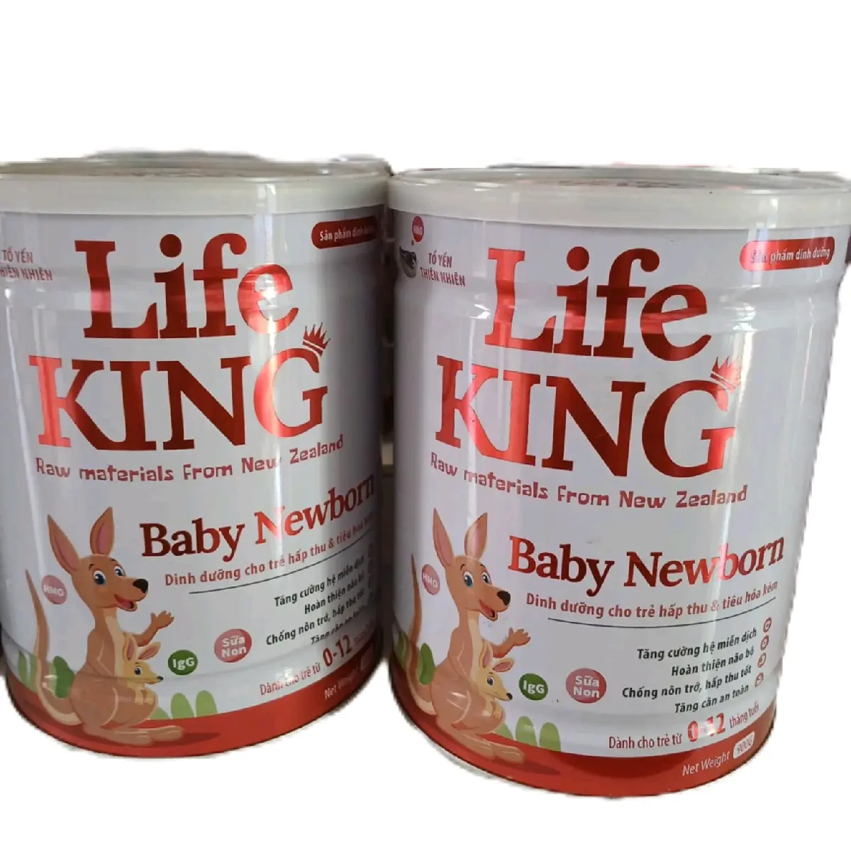 Sữa Life King Baby Newborn lon 900g cho trẻ 0-12 tháng