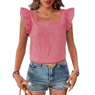 Fashion Cowgirl Crop Top Brandy Melville Brandy Spring Tops TikTok