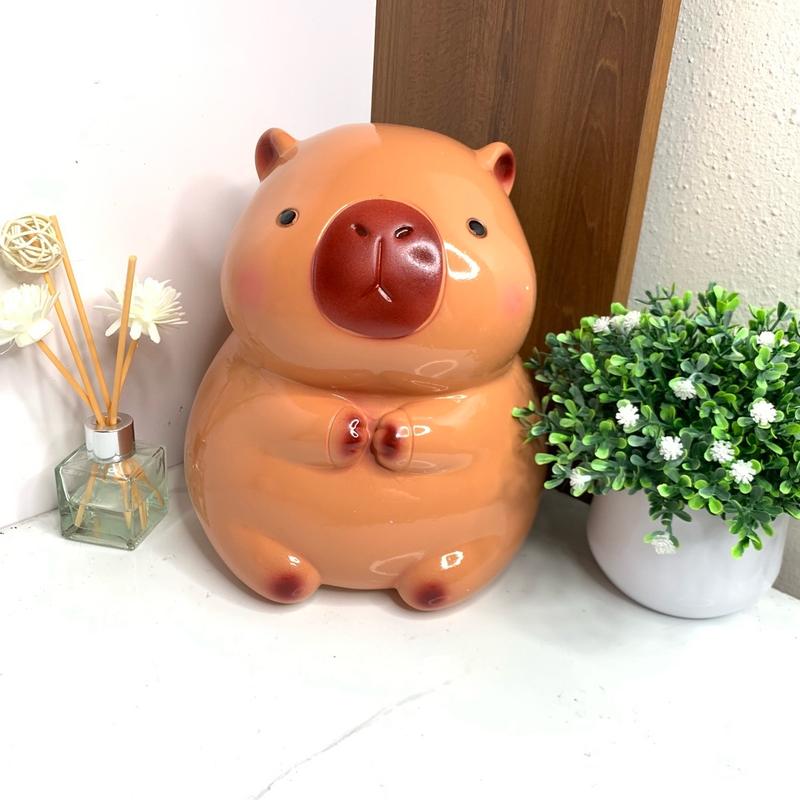  Heo đất tiết kiệm mẫu Chuột Capybara dễ thương size to   Ống heo đựng tiền Ống Tiết Kiệm 