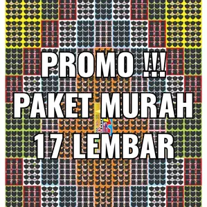 Mainan gosok bom tengkorak paket murah dikirim motif random