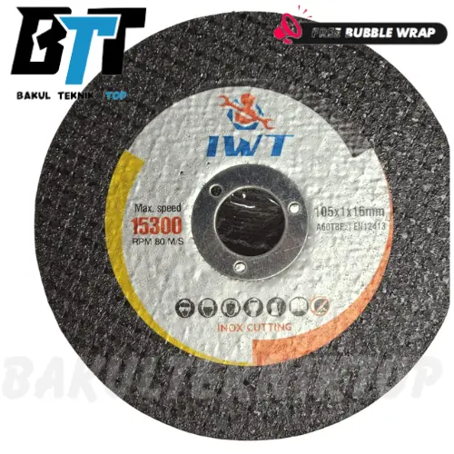 Batu Gerinda Gurinda Potong IWT 4" Inch / Ultra Thin Cutting Wheel 4 In x 1 mm 4