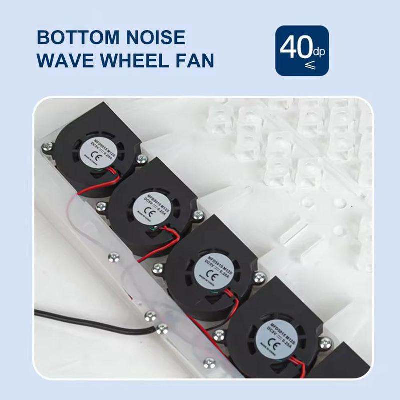 Product Introduction of Universal Car Seat Summer Cool Air Seat Cushion with USB Fan Fast Blowing Ventilation Seat Cooling Refrigerated Car Seat 37