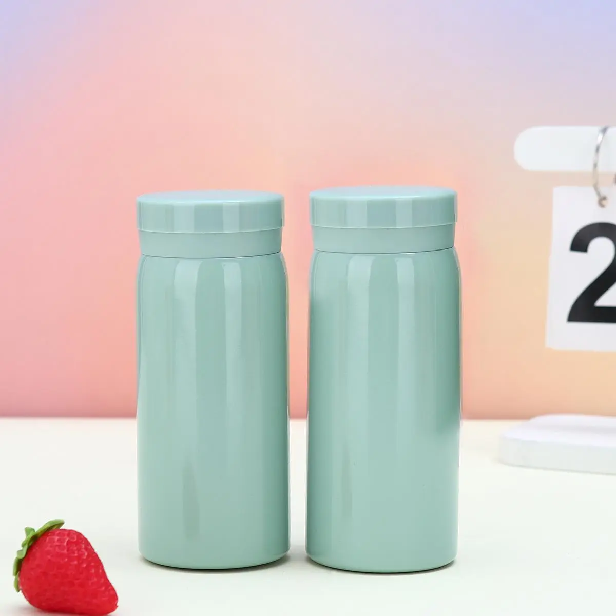 Bình Giữ Nhiệt Mini, Thiết Kế Đơn Giản, Được Làm Bằng Thép Không Gỉ 304, Có 200ml / 280ml, Chống Rò Rỉ, Cách Nhiệt, Cốc Bỏ Túi Nhỏ Cầm Tay Thích Hợp Cho Cà Phê, Tuyệt Vời Làm Quà Tặng