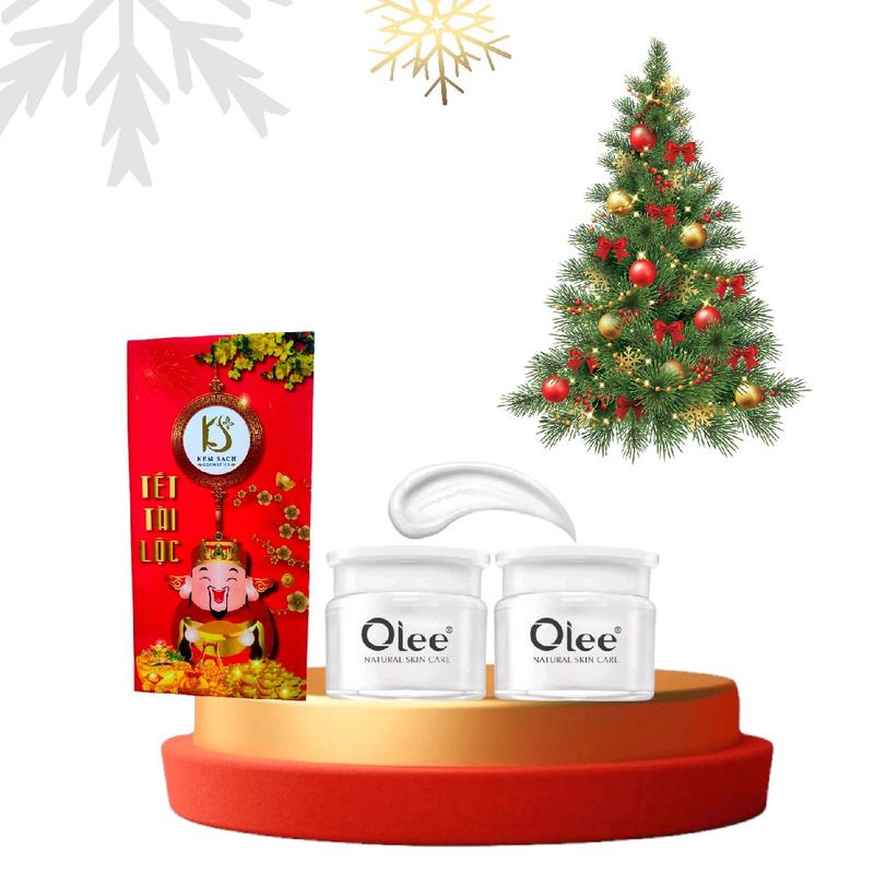 2 hộp kem dưỡng trắng da chống nắng  OLEE màu trắng Skincare  Nữ