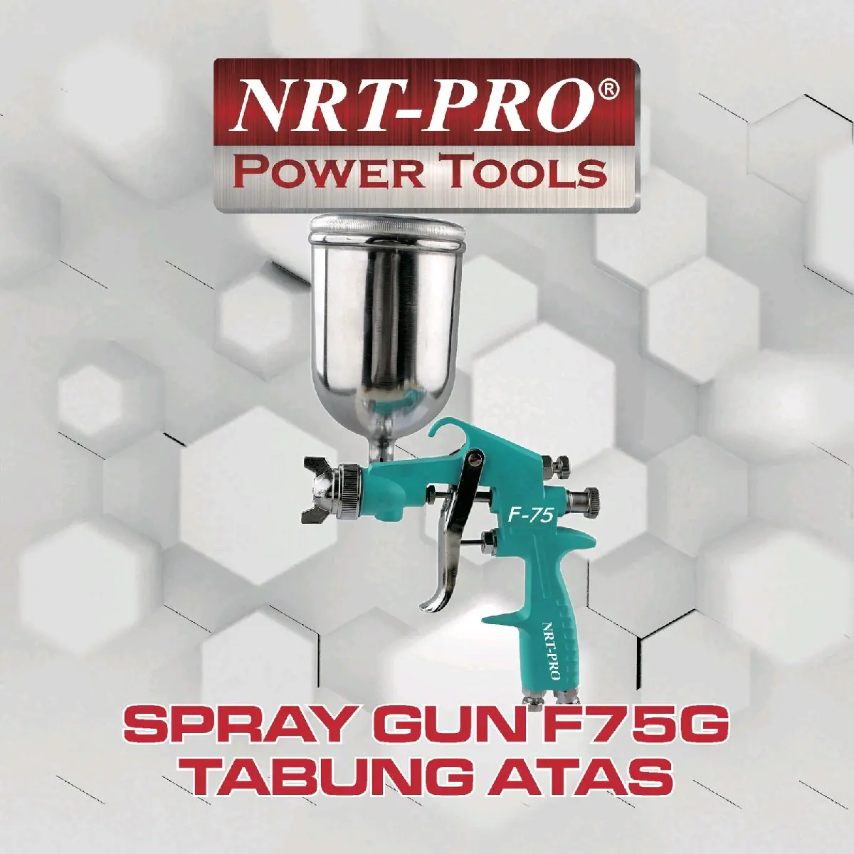 Spray Gun Tabung Atas Nrt-Pro F-75G &F-75S Alat semprot Murah