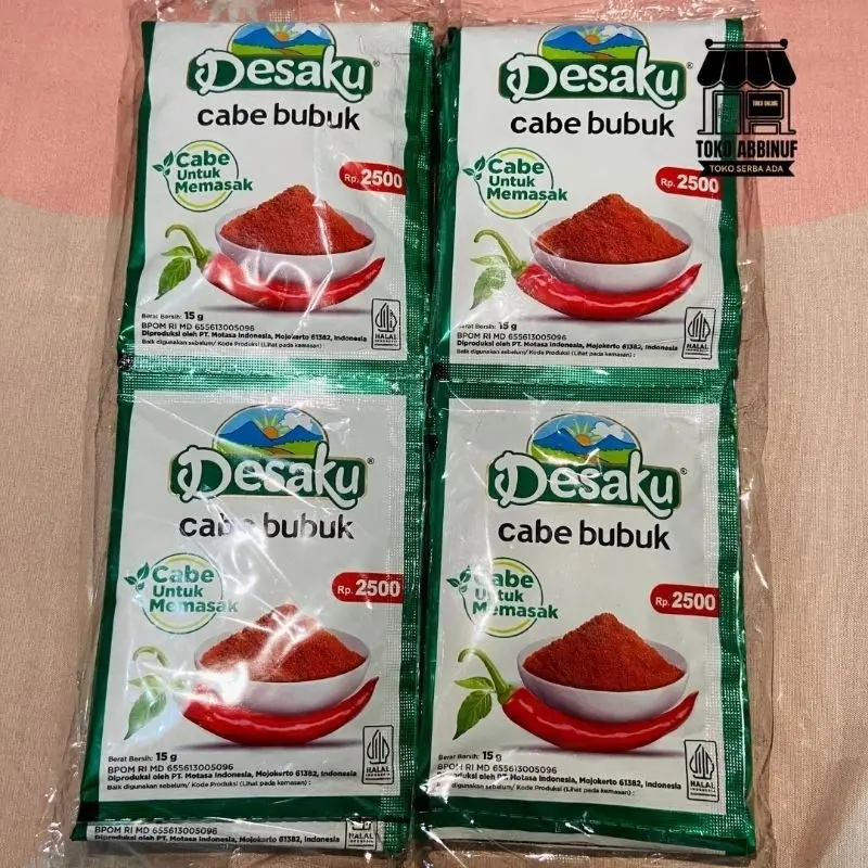 10 PCS - DESAKU CABE BUBUK 1 RENCENG