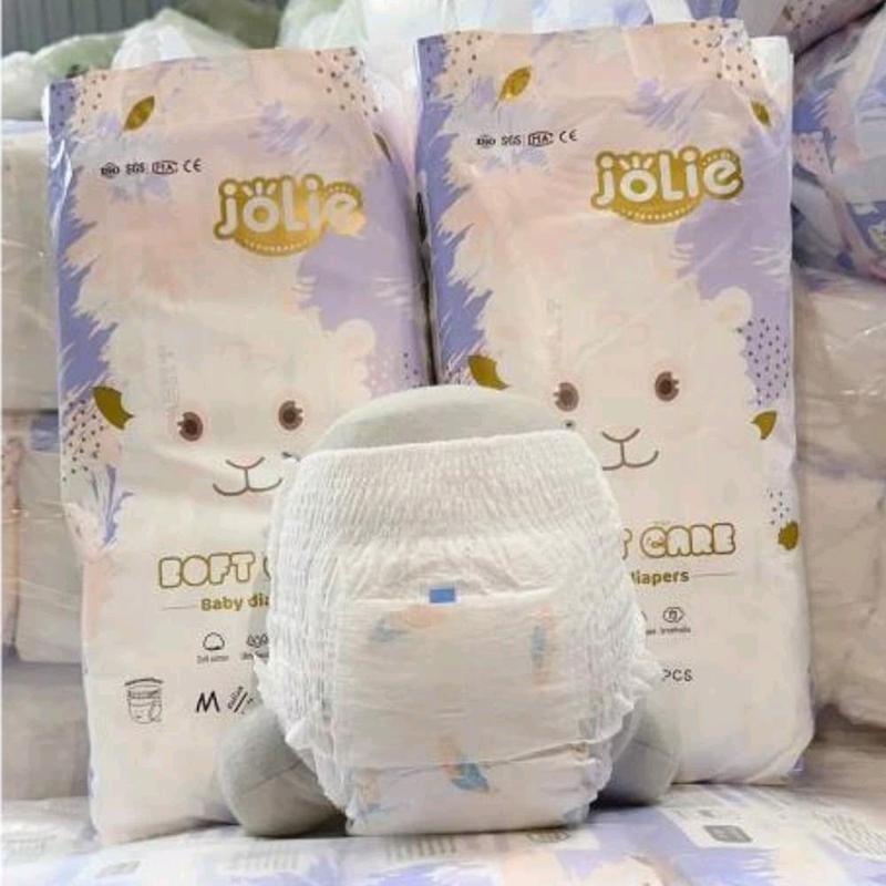 combo 2 bịch bỉm 100 miếng bỉm quần bỉm dán JOLIE BỈM MỎNG FROM XUÔNG xuất Anh đủ size cho bé S-M-L-Xl-2XL-3XL- 4XL bỉm quần bỉm dán