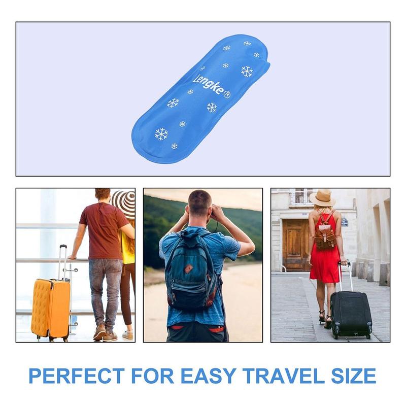 Product Introduction of 3pcs Reusable Diabetic Pocket Travel Case Ice Pack Insulin Cooling Bag Pill Protector Cold Gel 24