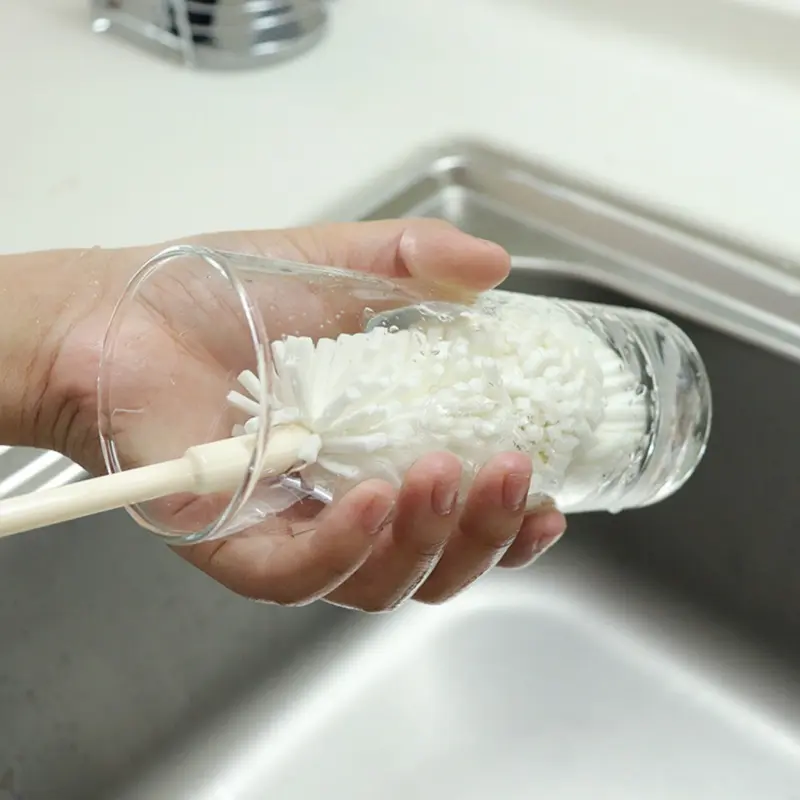 Bàn Chải Bọt Biển cán dài, để làm sạch nhà bếp, Bàn Chải Làm Sạch Chai, Bàn Chải Bình Sữa Em Bé, Bình Lắc Bia, Dụng Cụ Làm Sạch, Đồ Dùng Nhà Bếp 2