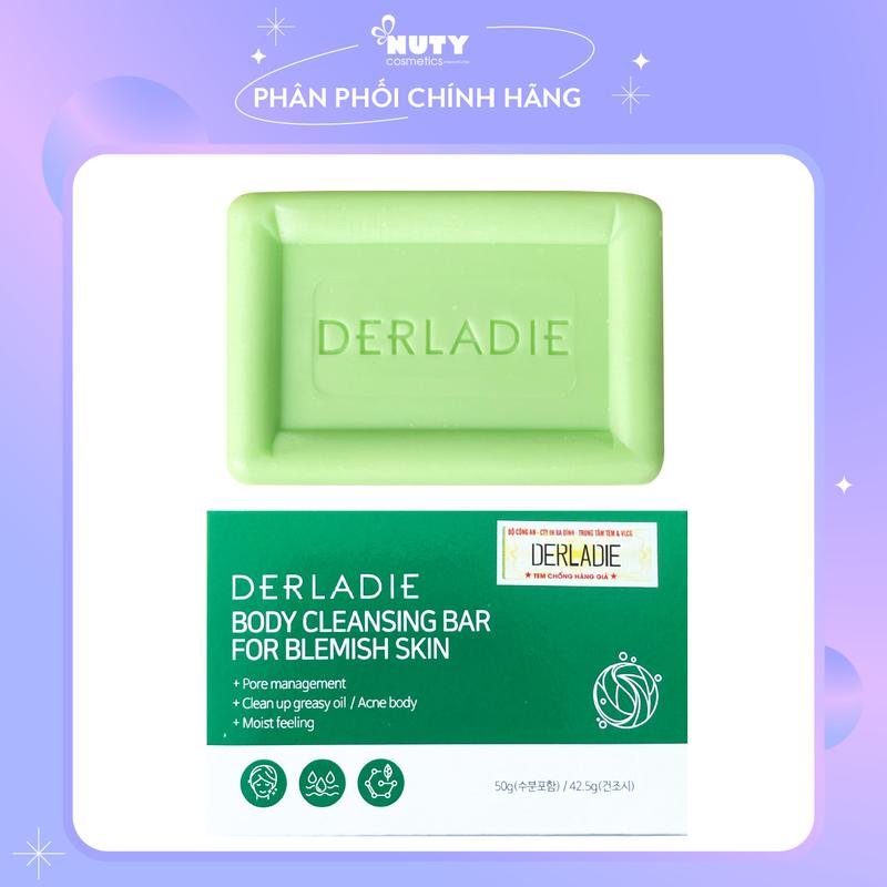 Xà Phòng Cơ Thể Derladie Body Cleansing Bar For Blemish Skin (50g)
