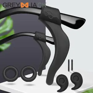 Grey Jack Earhook Kacamata Silicone Pengait Kuping anti slip B