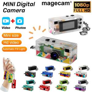 G6 Magecam Thumb Keychain Camera 0.96inch Mini Sports Camera Retro Support Memory Card 1080P Ultra Small Camcorder Recorder