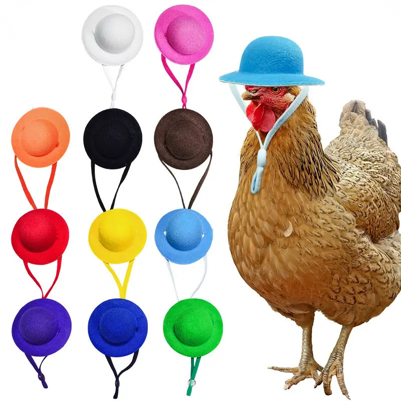 Pet Hat For Hens Tiny Pets Cap Rabbit Hamster Festival Costume Cap Small Animals Head Accessories  accesorio para hamster