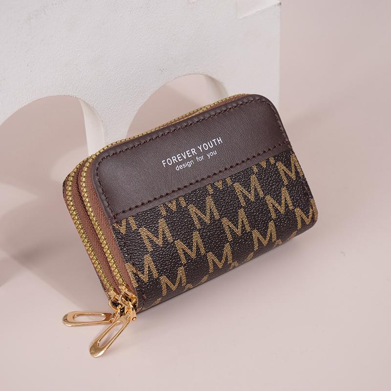 Ví Nữ In và Ghép Nối Mới 2025 Phong Cách Hàn Quốc Ngắn Và Nhỏ Gọn ví đựng tiền Xu 30% Thiết Kế Độc Đáo Đơn Giản Và Sức Chứa Lớn Ví Đa Năng Bao Gồm Gói Thẻ.