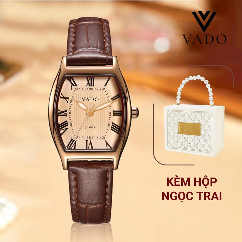 Đồng Hồ Nữ Phong Cách Đơn Giản Và Sang Trọng, Hỗ Trợ Kháng Nước - DHJ7645 VADO
