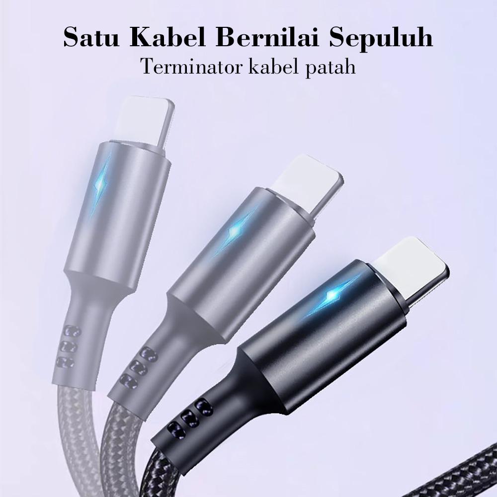 5A Fast Charging Micro USB Type C data cable for iPhone iOS Cable LED Voltage and Current Display High Quality USB Data Cable Type C, Micro, Lightning For iPhone Samsung OPPO VIvo