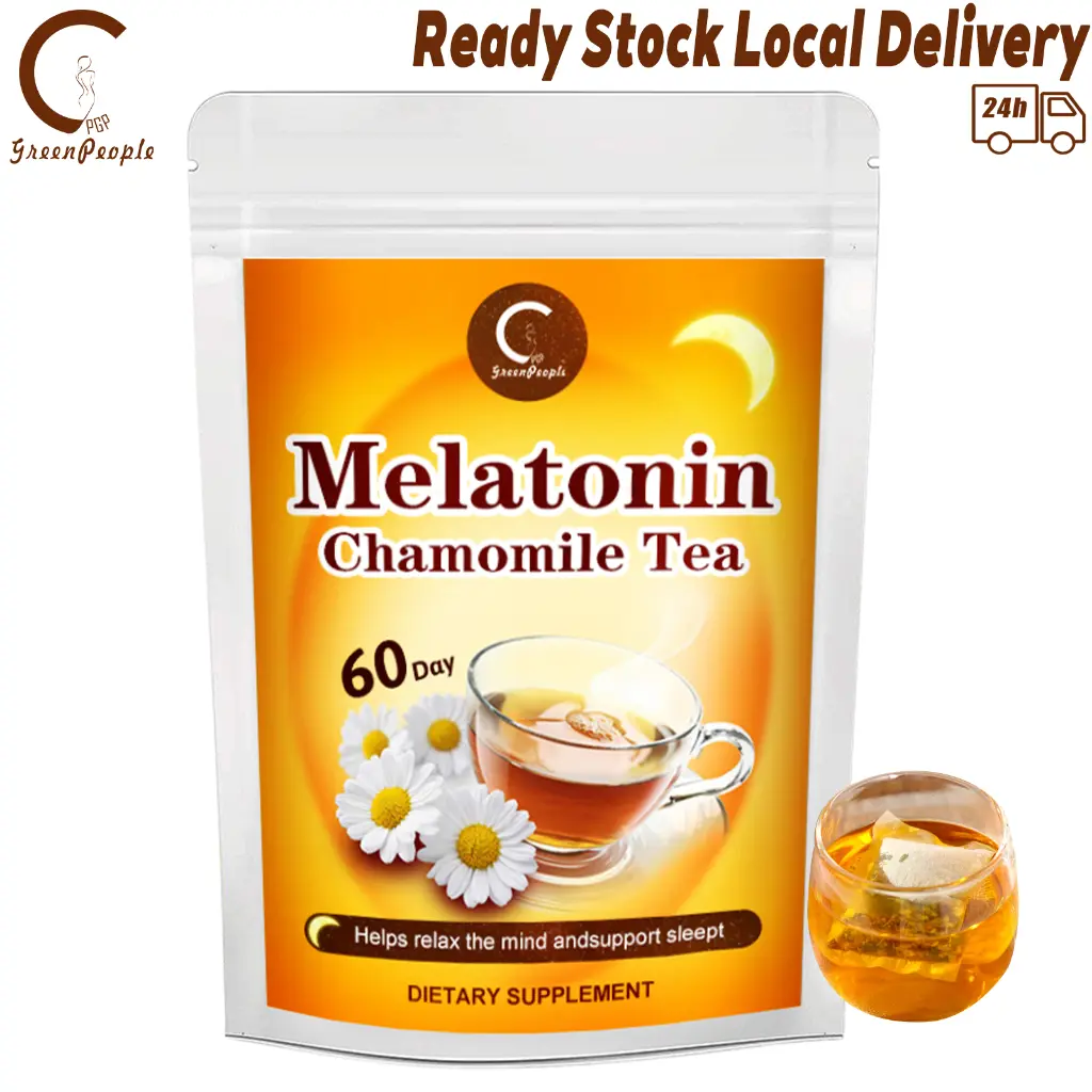 GPGP Organic Melatonin Chamomile Tea bags Sleep and Help get to sleep ...