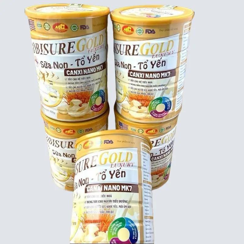 Sữa Obisure Gold Sữa Non - Tổ Yến - Canxi Nano MK7 [900g] - Hỗ trợ xương khớp, phục hồi sức khoẻ, tốt cho người tiểu đường