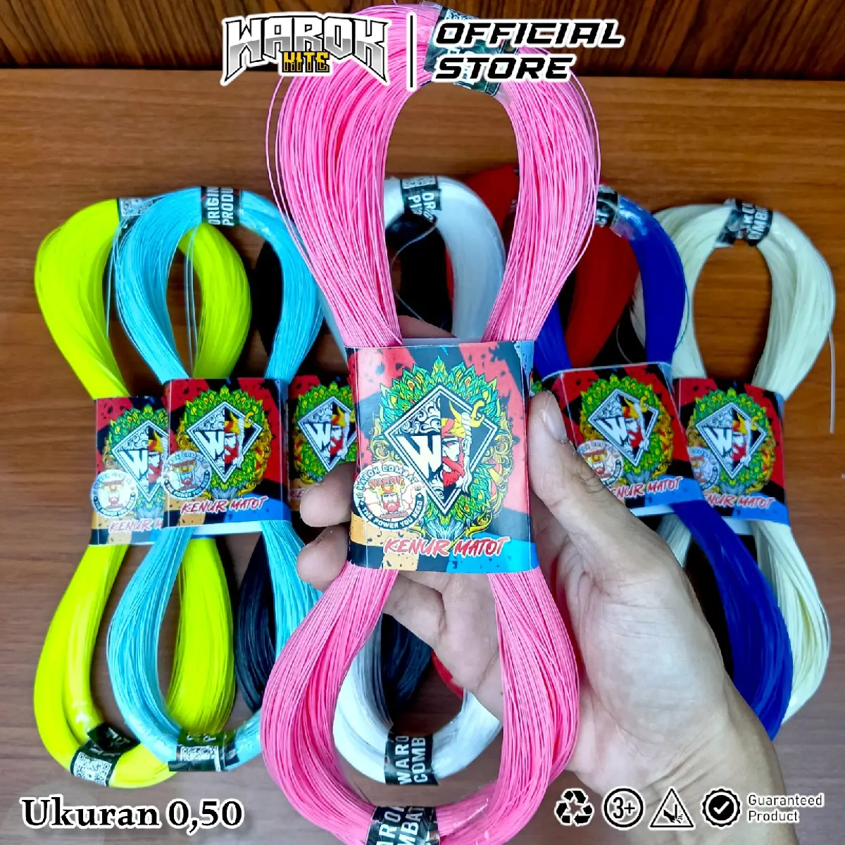 Senar/Kenur Layangan MATOT UK 0,50 By Warok (Satu Gulungan Penuh Di Bladu )