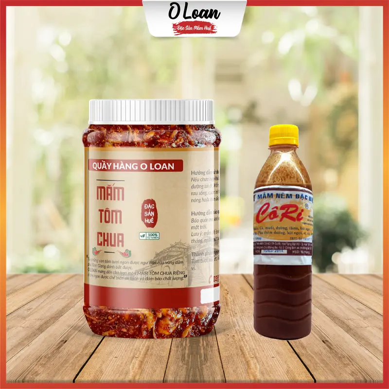 Combo 1 Ký Mắm Tôm Chua + 1 Mắm Nêm Cô Ri330ml mắm  nêm mắm nê 0
