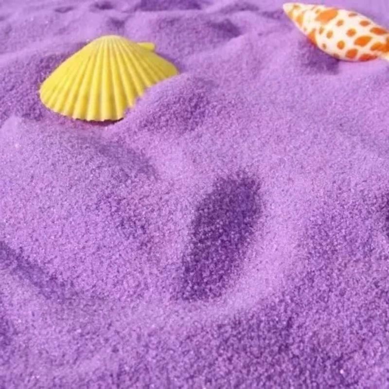 Colorful Quartz-Sand, 6 Counts/set High Quality Colored Sand for DIY, Micro Landscape Moss Gardening Landscape Decorative Accessories 4