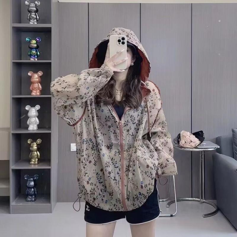 Quần Áo Chống Nắng, Chất Liệu Lụa Lạnh Dành Cho Nữ, Chống Tia UV, Dáng Rộng Vừa Vặn, Thoáng Khí, Tay Áo Dài, Mỏng, Áo Khoác, Thích Hợp Cho Mùa Hè 2024, Hàng Mới Về 0