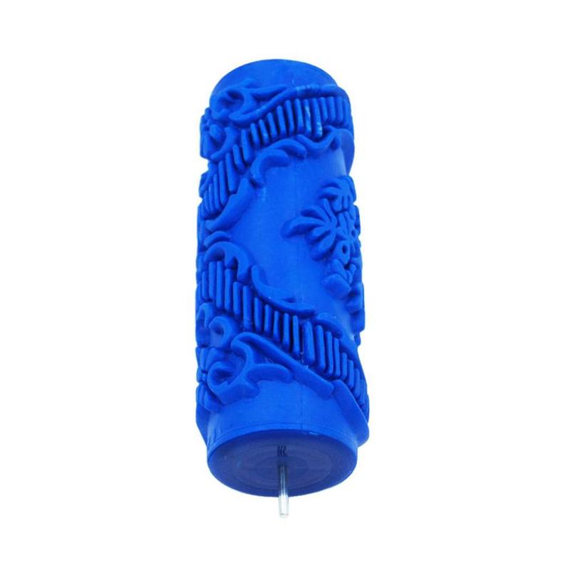 5\\\'\\\' Wall Painting Printing Rubber Pattern Roller Decor 8