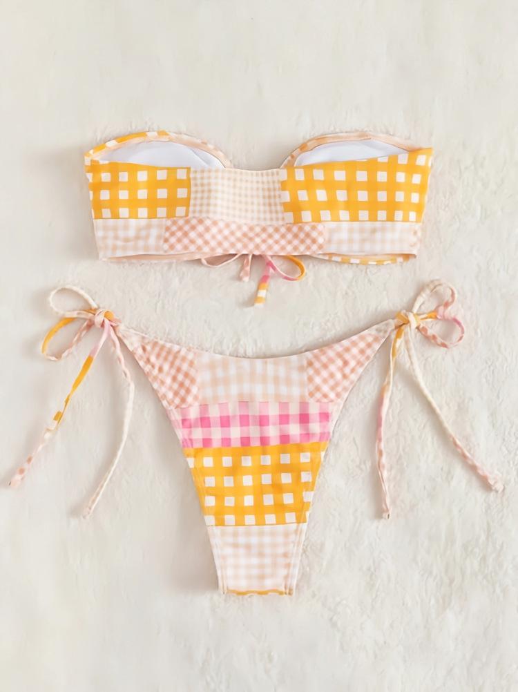 Product Introduction of Áo Tắm Nữ Mùa Xuân Hè Áo Tắm Nữ Đi Kỳ Nghỉ Mùa Hè Phong Cách Hàn Quốc Áo Tắm Nữ Xẻ Ngực Lớn Và Nhỏ 13