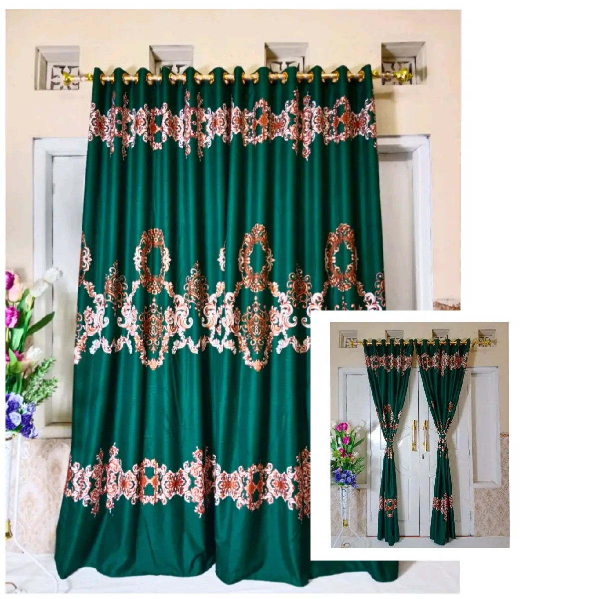 GORDEN RING 12 MOTIF BATIK RAJA, UK. 122×225 CM