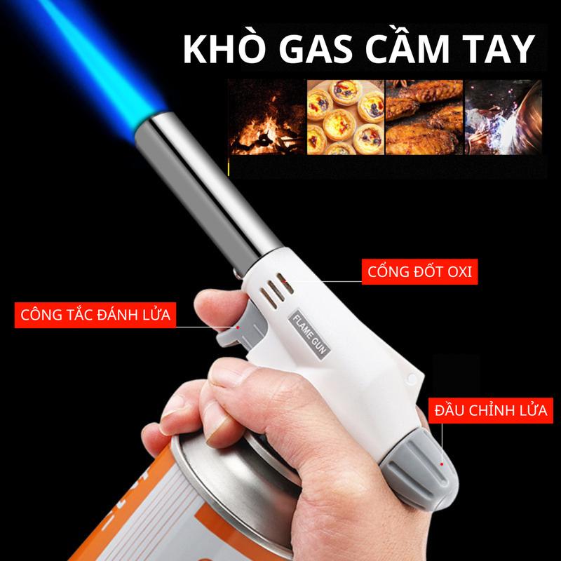 Đầu Khò Ga MiNi Cầm Tay 920 .Khò Tự Động Đánh Lửa 1400 Độ. Khò Gas Nhập Khẩu Cao Cấp chống gió