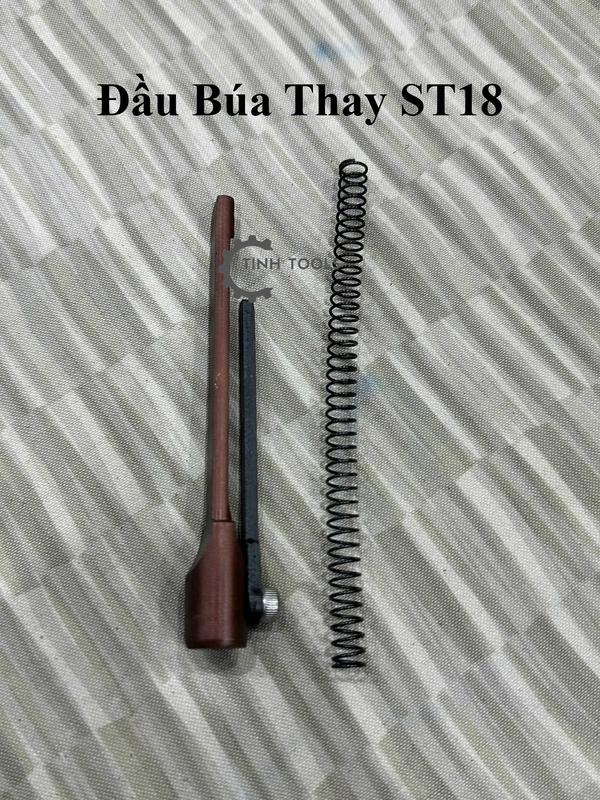Đầu búa thay thế dụng cụ đóng đinh ST18 + ST25 (chỉ dành cho hộp dụng cụ st18 + st25 như hình), [Có lò xo tùy theo đợt]