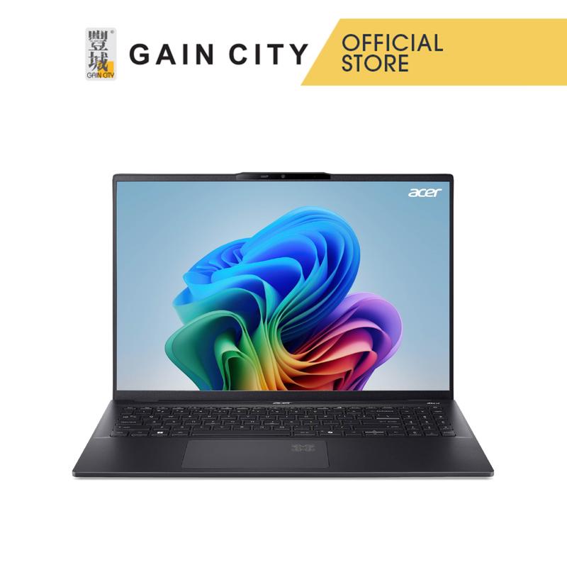 Acer Swift 16 AI Laptop Copilot+ PC: 16" Touch OLED 2.8K, Intel Ultra 7-256V, 16GB RAM, SSD 1TB, Win 11 Pro + Hub USB Regalo - 2