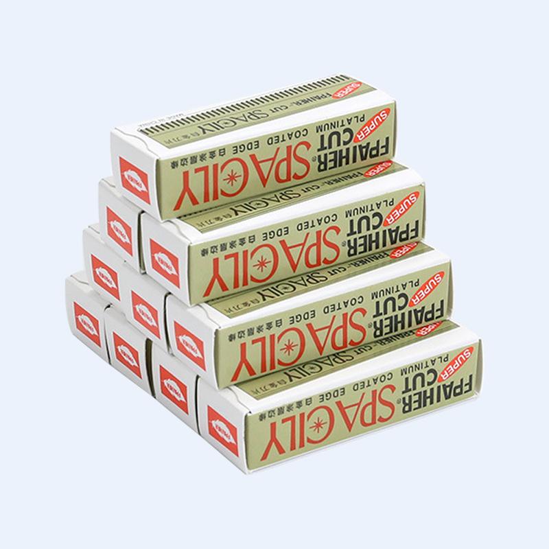 Product Introduction of 100 Pcs Eyebrow Trimmer Razor Blade Carbon Steel Microblading eyebrow Knife For Permanent Makeup Brow Tattoo Beauty Tool Cosmetic 2