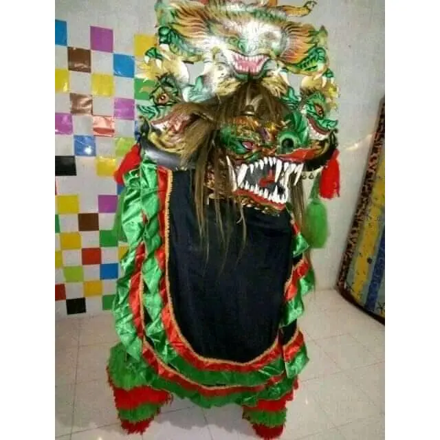 BEST SELLER PROMO BARONGAN PLIPIT ROMO MAINAN ANAK Barongan Anak SD Brongan Plipit Premium / Barongan Spon Caplok Kain Panjang / Barongan ponorogo PLIPIT / barongan anak barongan devil caplok kayu 0