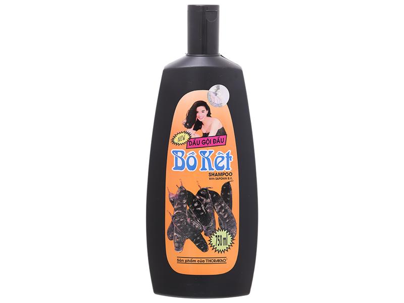 Dầu Gội Bồ Kết Thorakao Dưỡng Tóc Đen Bóng Suôn Mượt 750ml