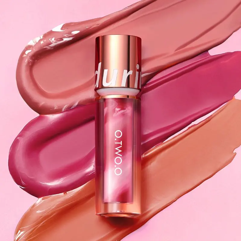 【TERSEDIA&COD】O.TWO.O Lipstik Matte Tahan Lama Tahan Air 24 Jam Tinta Beludru Pewarna Bibir Anti Lengket Lip Gloss Lipstik Cair Makeup Untuk Bibir Lipstick Kosmetik 4
